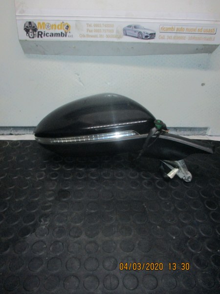 specchietto retrovisore dx volkswagen golf 7 (spinetta a 5 fili)