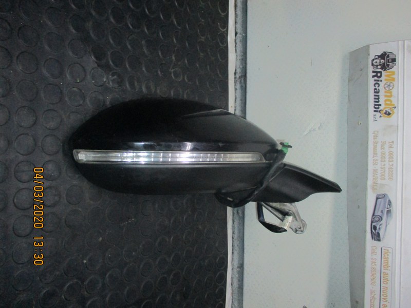 specchietto retrovisore dx volkswagen golf 7 (spinetta a 5 fili)