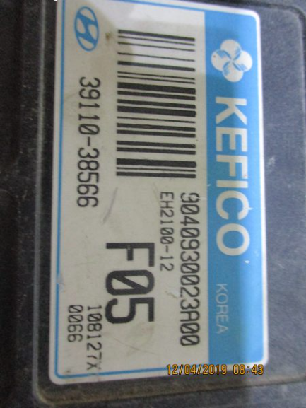 Hyundai Trajet anno dal 1999 al 2008 ECU Centralina motore 39110-38566 9040930023A00