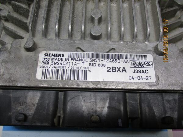 Ford C-Max 2000 Diesel anno dal 2004 al 2010 Centralina motore 5WS40211A-T 3M51-12A650-AA