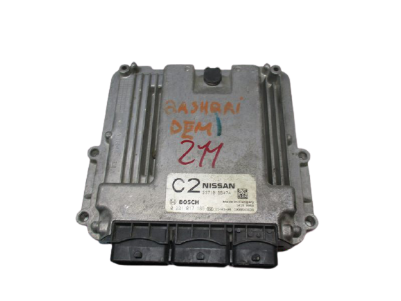 Nissan Qashqai J10 2000 Diesel anno dal 2007 al 2013 Centralina motore 0281017185 23710 BB47A.