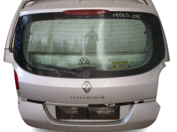 Renault Modus Restayling anno dal 2007 al 2011 Portellone posteriore di colore grigio