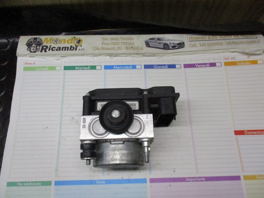 Fiat 500 1200 Benzina anno dal 2007 al 2015 Gruppo Abs 0265801089 0265232846