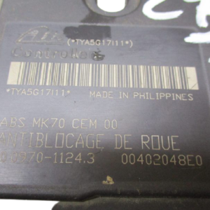 Citroen C3 1100 Benzina anno 2004 Abs 9658260080 10.0970-1124.3 00402048E0