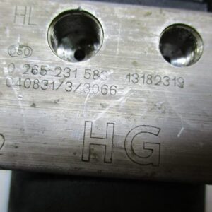 Opel Meriva 1400 Benzina anno 2005 Abs 0265800443 0265231583