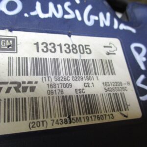 Opel Insignia   anno dal 2008 al 2017 Gruppo Abs 13313805