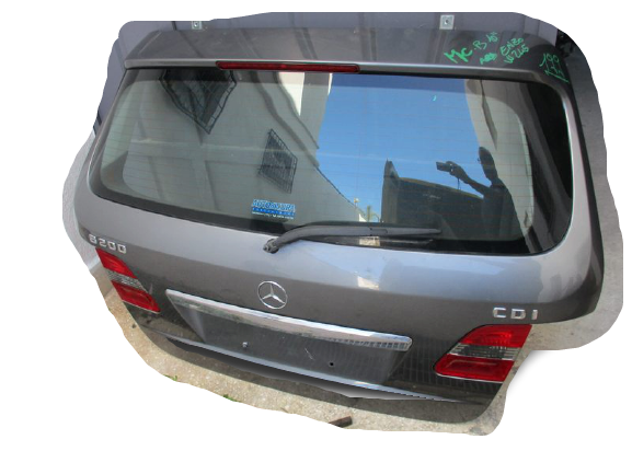 Mercedes Classe B w245 dal 2006 al 2013 portellone posteriore grigio scuro