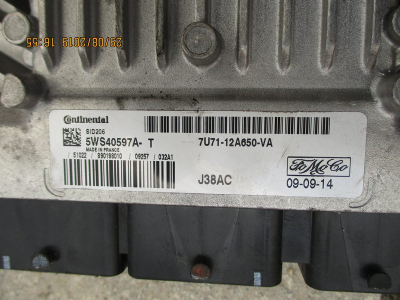 Ford Kuga 2000 Diesel 4×4 Centralina motore ECU 5WS40597A-T 7U71-12A650-VA