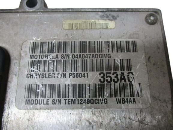 Jeep Grand Cherokee anno dal 1998 al 2004 ECU Centralina motore P56041353AG