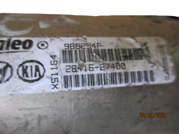 Kia Carens Hyundai Santa Fe “2° serie Diesel anno dal 2006 al 2010 Scambiatore di calore 28416-27400