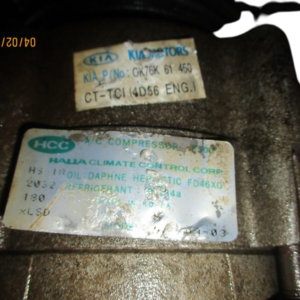 Kia Pregio e Hyundai I30  anno dal 1995 al 2006 Compressore aria condizionata 0K76K61450