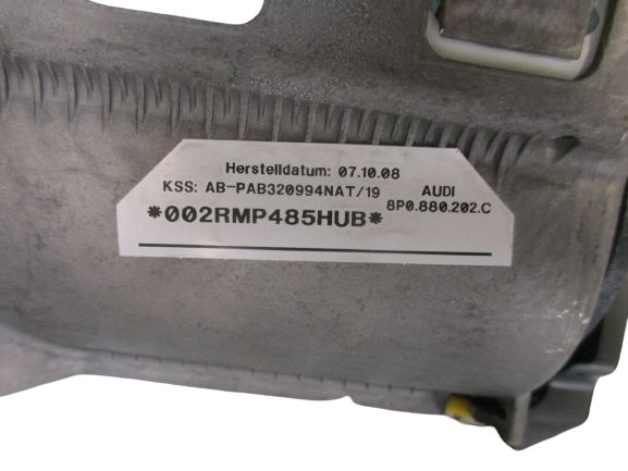 Audi A3 8P anno dal 2006 al 2012 Kit Airbag