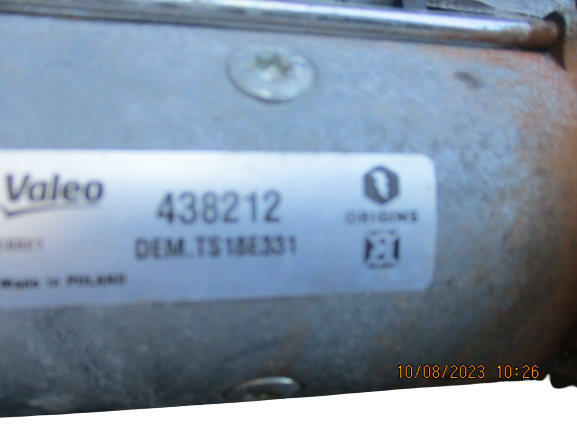 Lancia Musa Opel corsa D Meriva A Fiat 1300 Diesel anno dal 2004 al 2012 Motorino avviamento 55221292
