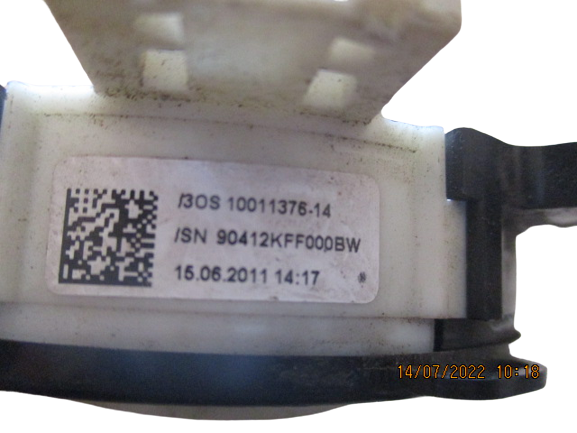 Lancia Ypsilon Fiat Panda anno dal 2011 al 2017 Anello contatto spiralato 10011376-14