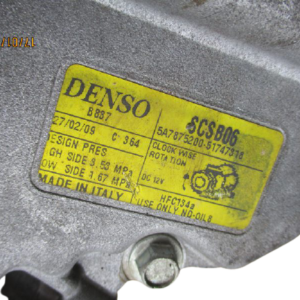 Lancia Ypsilon Fiat Bravo II Doblo Idea  Panda  Punto Stilo anno dal 2003 al 2010 Compressore aria condizionata 51747318  5A7875200