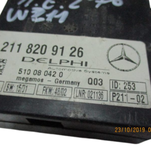 Mercedes Classe E  W211  anno dal 2002 al 2009 Centralina Allarme A2118209126 510080420