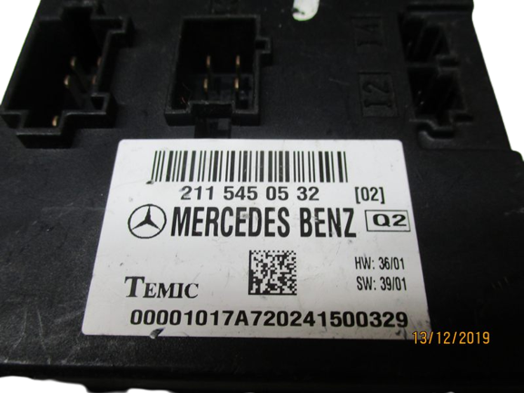 Mercedes Classe E W211 anno dal 2003 al 2009 Centralina Body computer A2115450532