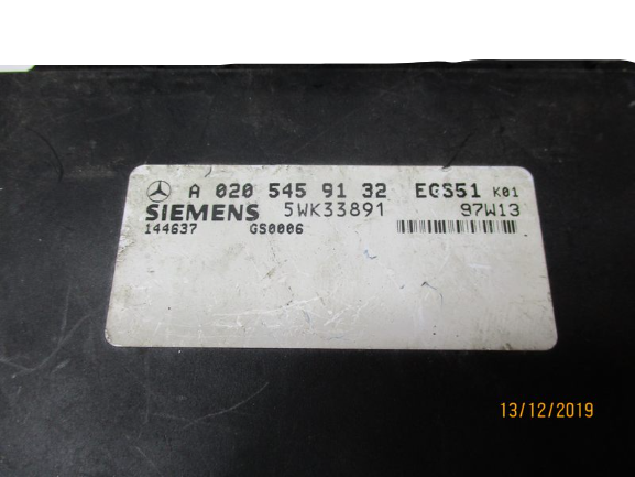Mercedes CLK W208 anno dal 1997 al 2003 Centralina Cambio automatico A0205459132 5WK33891