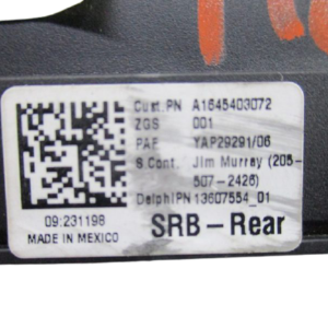 Mercedes ML 320 anno dal 2005 al 2011 Centralina BSI portafusibili  A1645403072
