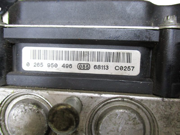 Nissan Note 1500 Diesel anno dal 2004 al 2013 Pompa e centralina Abs 0265950496 0265235047 08568113 C025747660 9U200