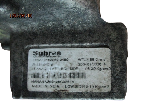 Nissan Pixo e Suzuki Alto anno dal 2009 al 2013 Compressore aria condizionata 10SA13 447280-0490