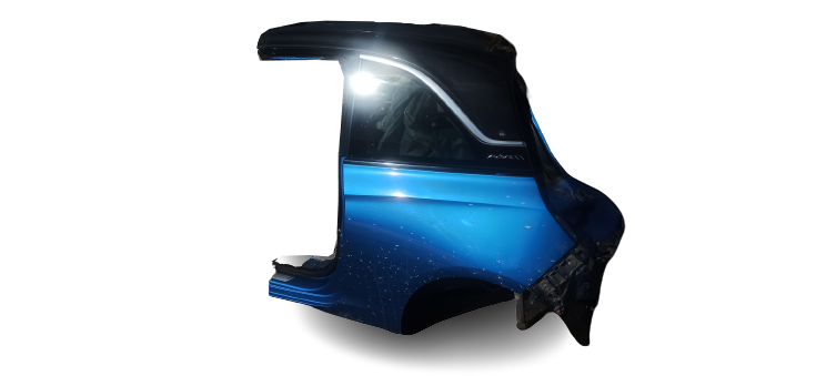 Opel Adam anno dal 2013 al 2019 Parafango posteriore sinistro 39083899 di colore blu