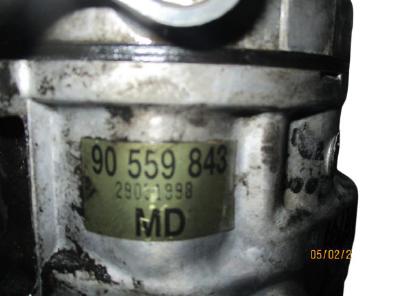 Opel Astra G Zafira A Vectra B anno dal 2004 al 2011 Compressore aria condizionata 90559843