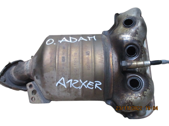 Opel Adam Corsa E Meriva B Astra J anno dal 2013 al 2019 Catalizzatore con collettore scarico 55597325
