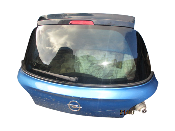 Opel Adam anno dal 2013 al 2019 Portellone posteriore 13412677 di colore blu