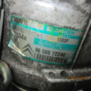 Peugeot 607 407 Citroen C5 C6 anno dal 2000 al 2009 Compressore aria condizionata 9656572380