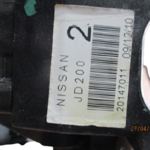 Nissan Qashqai 1500 Diesel anno dal 2007 al 2013 leva marce con Pomello cambio e cuffia  6 marce Nissan JD200 2 20147011