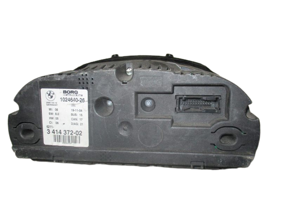 Bmw X3 E83 anno dal 2003 al 2010 Quadro strumenti 1024640-26 3414372-02
