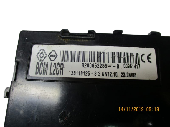 Renault Clio 3° serie anno dal 2005 al 2013 Centralina Body computer 8200652285-B