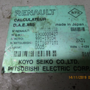 Renault Clio 2° serie anno dal 2001 al 2006 Centralina servosterzo 6900000427 991-19104
