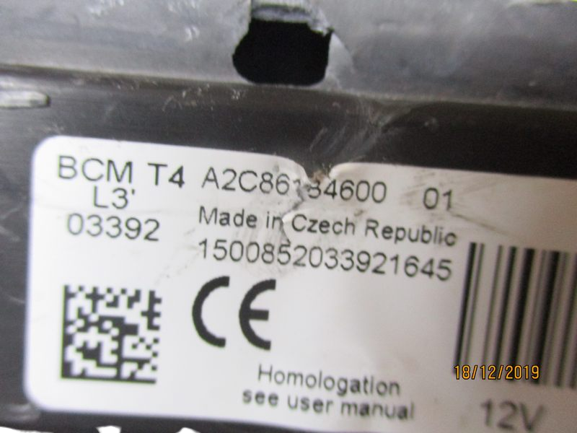 Renault Clio 4° serie Captur anno dal 2012 al 2018 Centralina Body computer 284B11867R