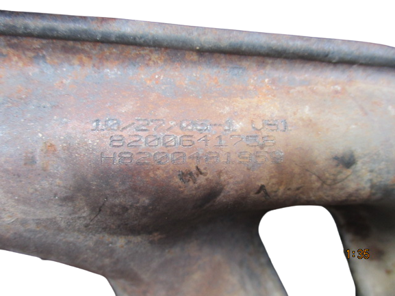 Renault Master 2° serie Trafic Opel Movano Nissan 2500 Diesel anno dal 1997 al 2010 Collettore scarico 8200641758