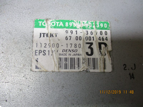 Toyota Auris anno dal 2007 al 2014 Centralina Servosterzo 89650-02390 991-36700 112900-1780