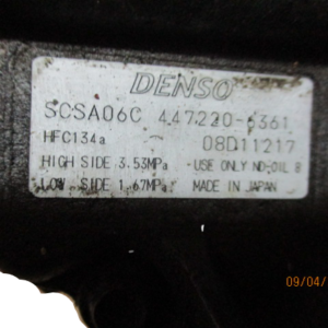 Toyota Corolla anno dal 2000 al 2006 Compressore aria condizionata 447220-6361