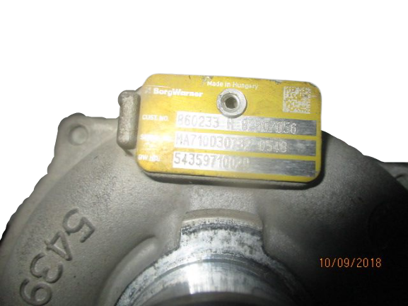 Renault Clio Kangoo Modus Megane Scenic Twingo Dacia Duster Nissan Note NV200 1500 Diesel anno dal 2005 al 2013 Turbina 860233H82307056 54359710029