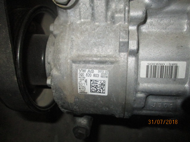 VW Golf VII 7 Audi A3 8V  Skoda Octavia Seat Leon anno dal 2012 al 2018 Compressore aria condizionata 5Q0820803