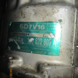 Volkswaghen Golf Serie 4 Bora Caddy anno 1997 dal 2003 Compressore aria condizionata 1J820803A