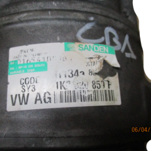 Volkswagen Golf 6 Passat  Caddy Audi A3 Seat Skoda anno dal 2008 al 2012 Compressore aria condizionata 1K0820859F