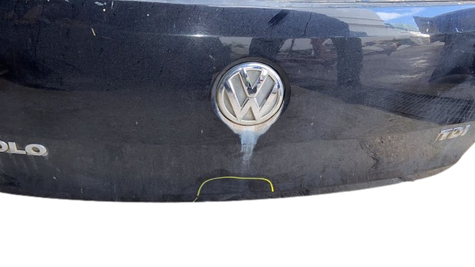 Volkswagen Polo 6R anno dal 2009 al 2017 Portellone posteriore di colore nero