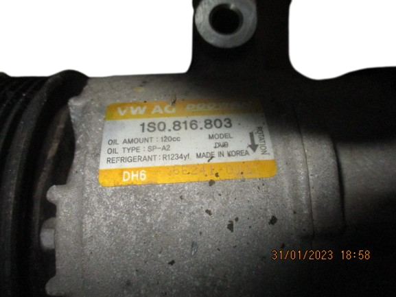 Volkswagen UP Seat Mii Skoda Citigo anno dal 2011 al 2016 Compressore aria condizionata 1S0916803