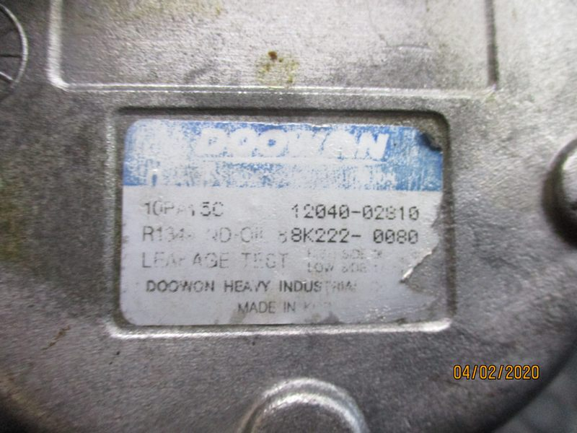 Kia Sportage anno dal 2003 al 2011 Compressore aria condizionata 12040-02810