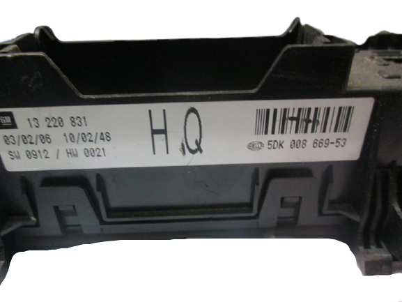 Opel Zafira B 2° serie anno dal 2005 al 2011 Centralina body 13220831 5DK008669-53