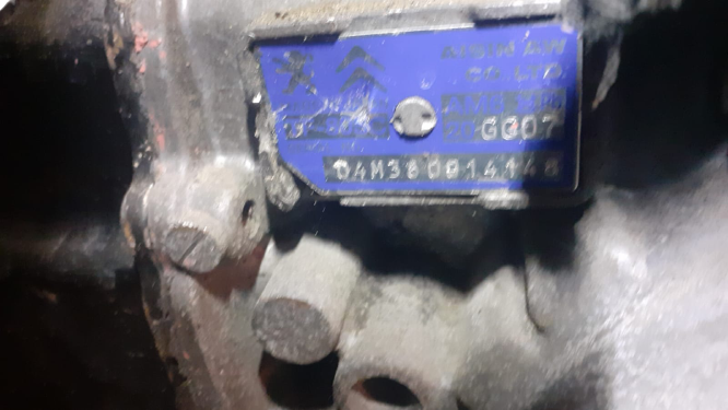 Peugeot 607 407 e Citroen C6 2700 Diesel anno dal 2000 al 2010 Cambio automatico 20GG07 04M380914148