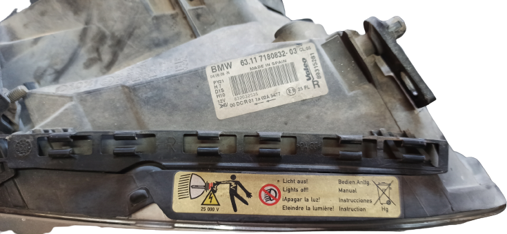 Bmw Serie 1 E87 118 anno dal 2003 al 2007 Fanale anteriore destro bixenon 6311 7180832-03