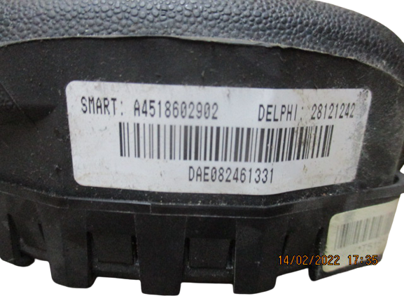 Smart ForTwo W451 anno dal 2007 al 2011 Kit airbag