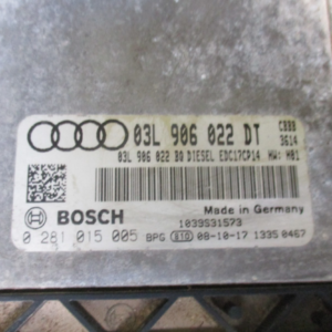 Audi A3 8P SportBack 2000 Diesel anno dal 2008 al 2013 ecu  Centralina motore BOSCH 0281015005 03l906022DT